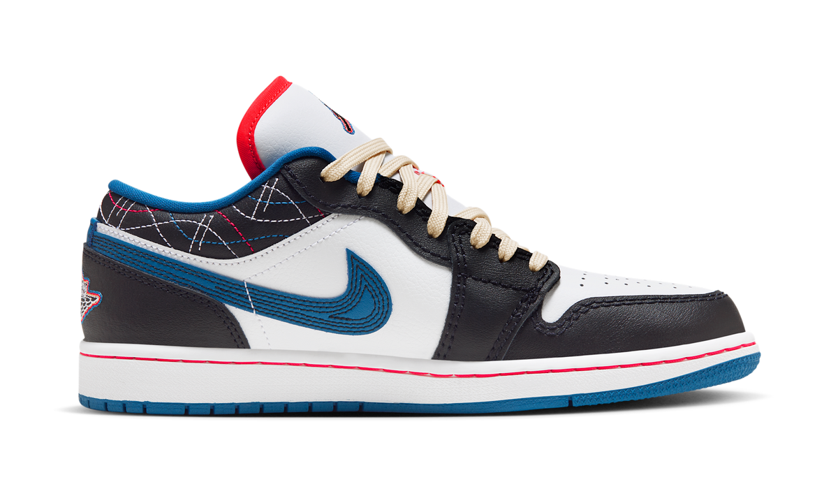 Air Jordan 1 Low SE Industrial Blue Sashiko FV3622-141 — Vista 2