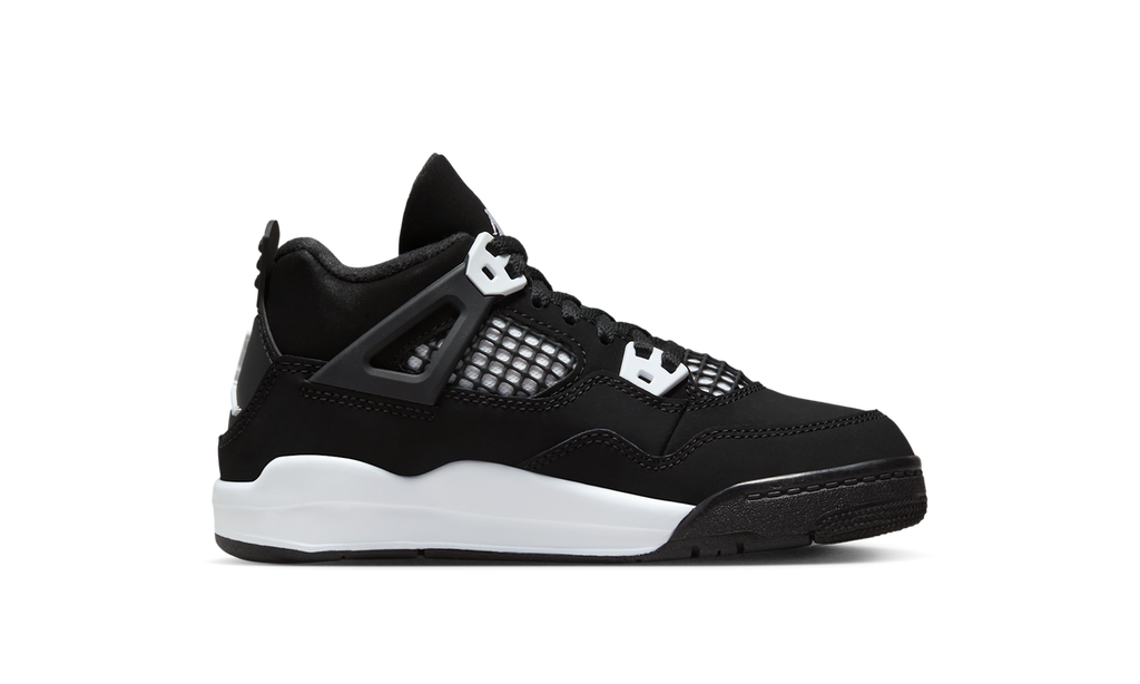 Air Jordan 4 Retro White Thunder (PS) FV4537-001 — Vista 2