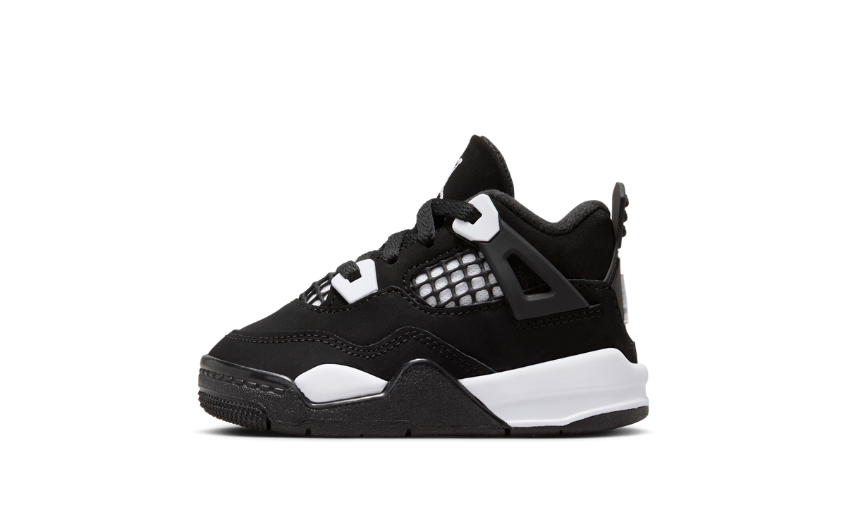 Air Jordan 4 Retro White Thunder (TD) FV4538-001 — Vista 1