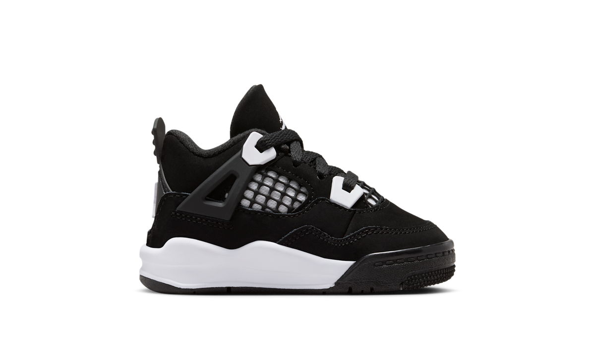 Air Jordan 4 Retro White Thunder (TD) FV4538-001 — Vista 2