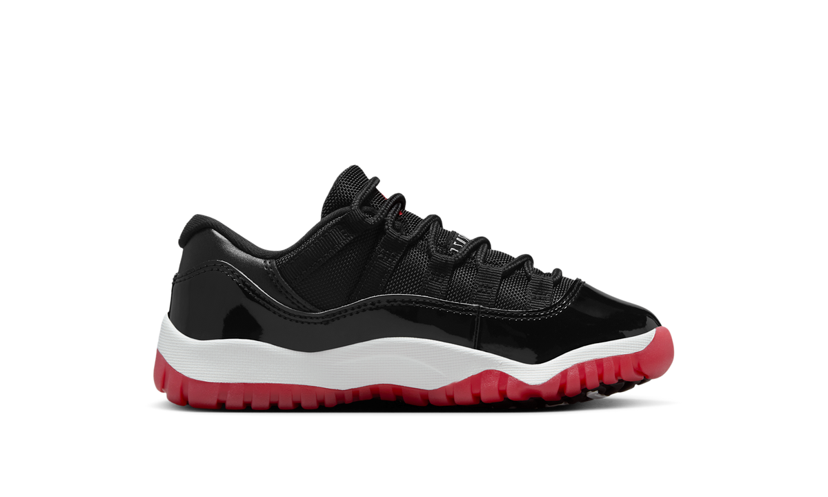 Air Jordan 11 Retro Low Bred (PS) (2025) FV5116-006 — Vista 2