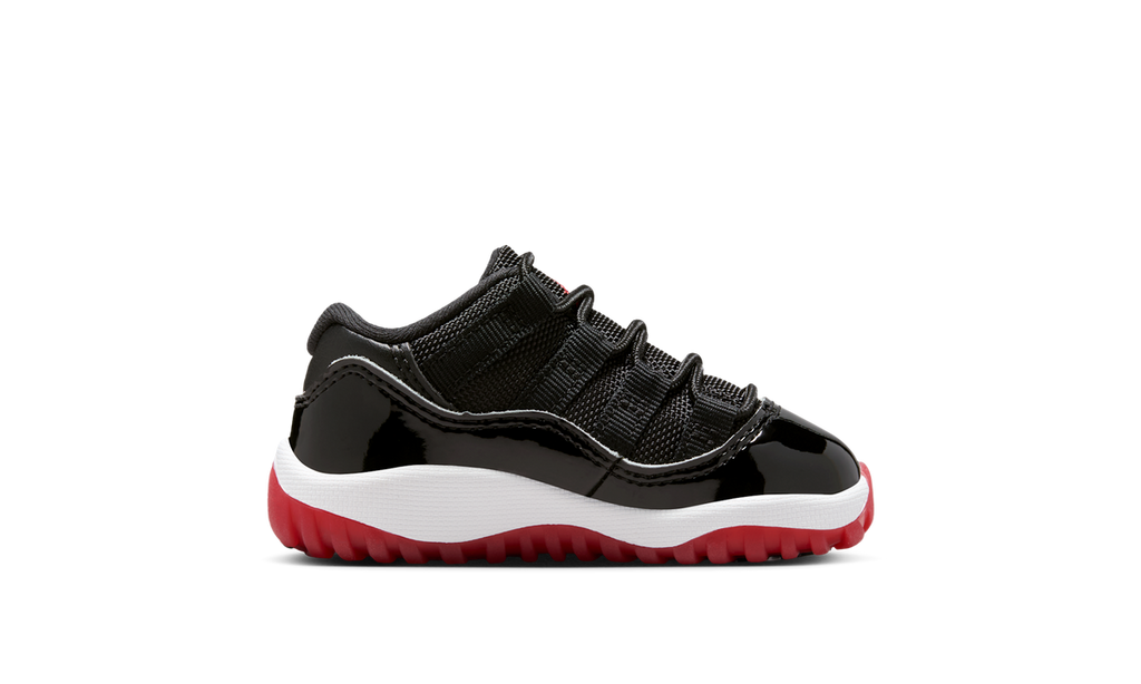 Air Jordan 11 Retro Low Bred (TD) (2025) FV5120-006 — Vista 2