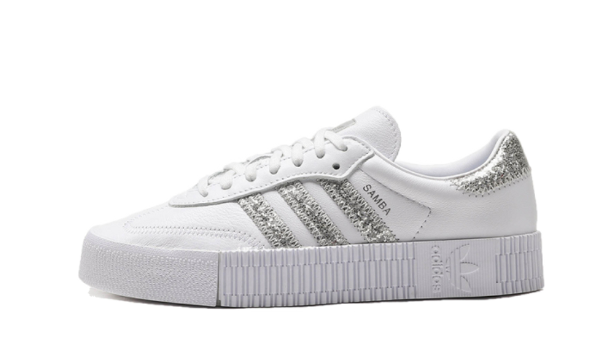 Adidas Originals Sambarose White Silver