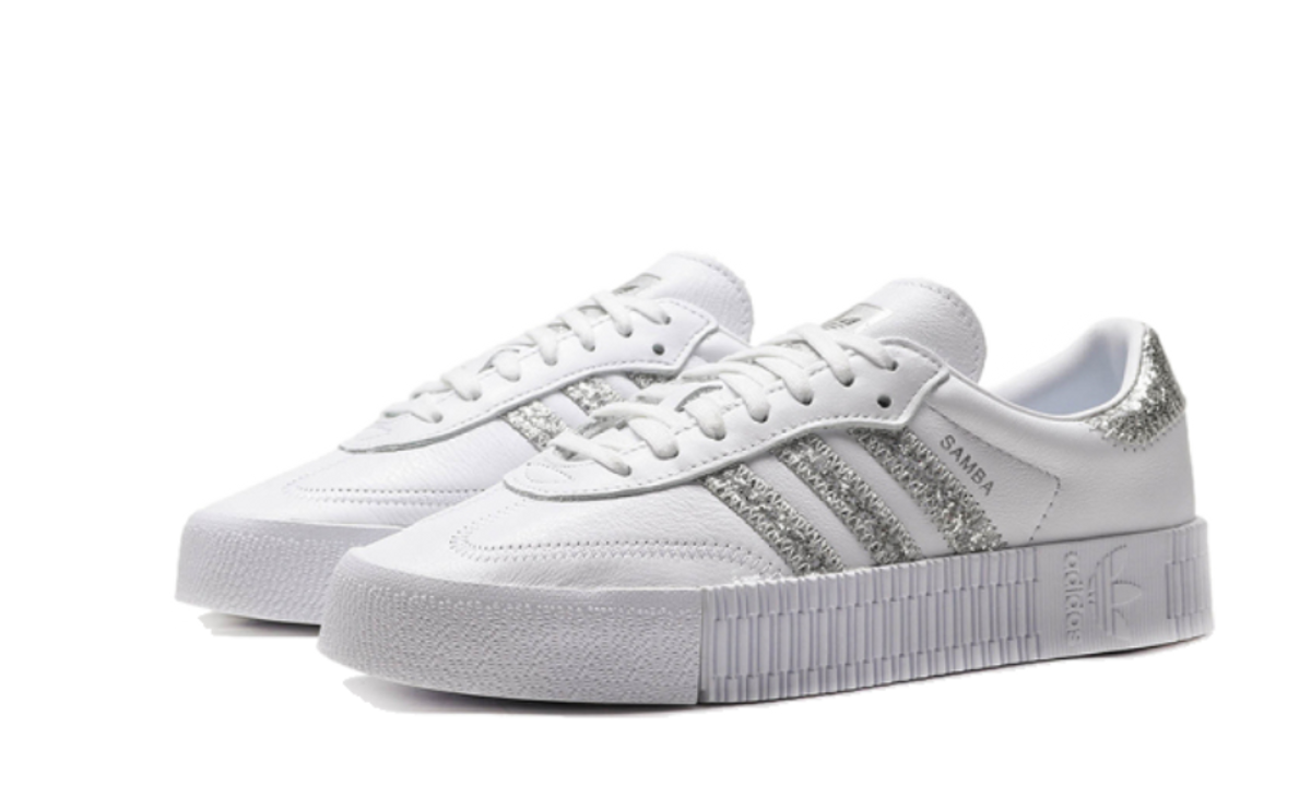 Adidas Originals Sambarose White Silver