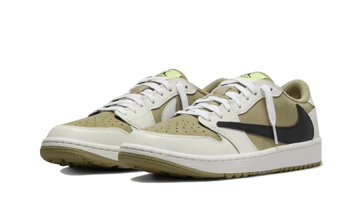 Air Jordan 1 Low Golf Travis Scott Neutral Olive FZ3124-200 - Vista 2