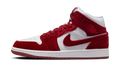 Air Jordan 1 Mid SE Red Velvet (Women's) FZ3334-100 — Vista 1