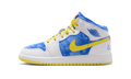 Air Jordan 1 Mid Sneaker School Be Tall In Your Thinking (GS) FZ3945-100 — Vista 1