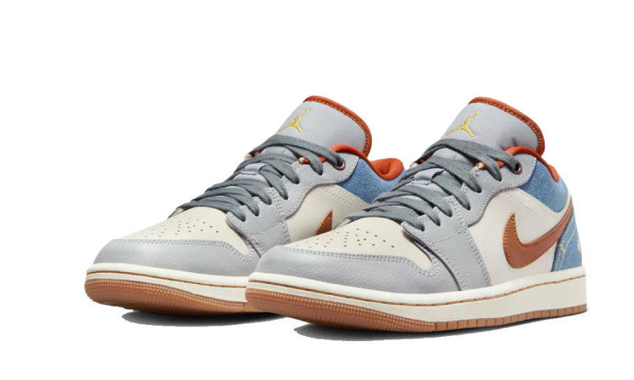 Air Jordan 1 Low Phantom Denim FZ5045-091 — Vista 2