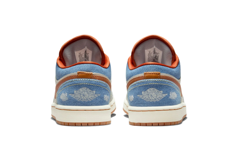 Air Jordan 1 Low Phantom Denim FZ5045-091 — Vista 3
