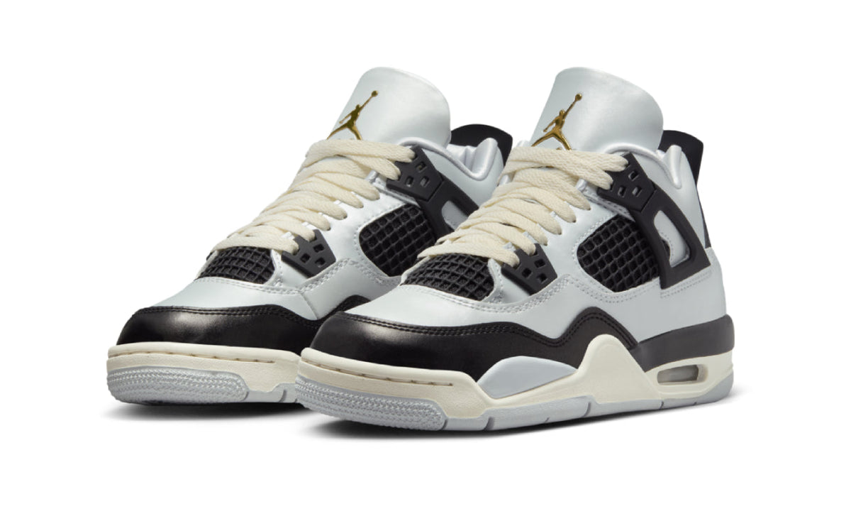Air Jordan 4 Retro Platinum Gold FZ8585-070 — Vista 2