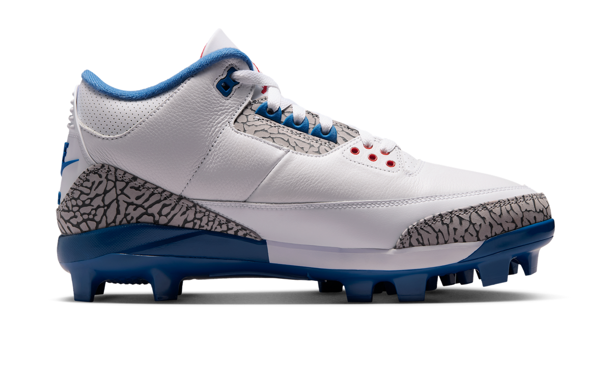 Air Jordan 3 Mid Retro MCS True Blue FZ8627-101 — Vista 2