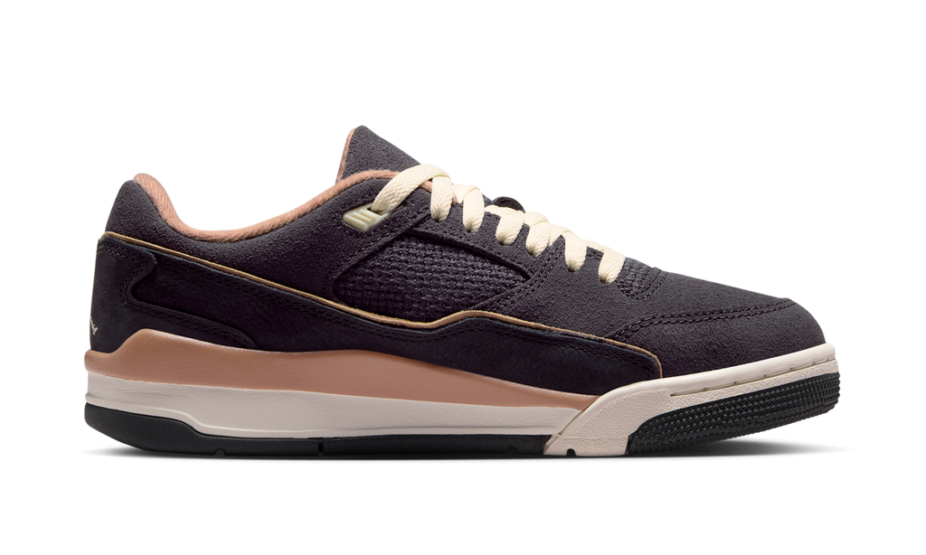 Air Jordan Flight Court Black Rattan Coconut Milk (Women's) FZ9854-001 — Vista 2