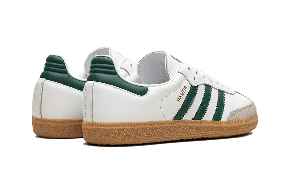 Adidas Samba OG White Collegiate Green Gum