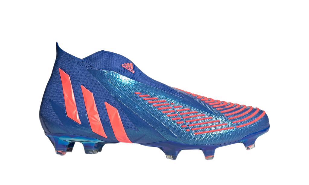 Adidas Predator Edge+ FG Hi-Res Blue Turbo GZ9002 — Vista 3