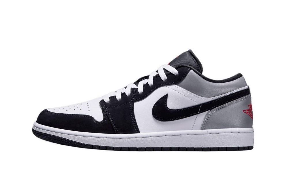Air Jordan 1 Low SE White Fire Red Black Matte Silver HF3148-106 — Vista 1