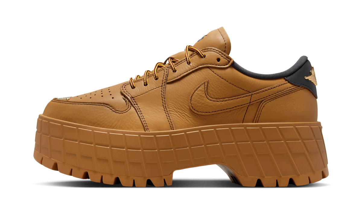 Air Jordan 1 Low Brooklyn Wheat (Women's) HF3184-700 — Vista 1