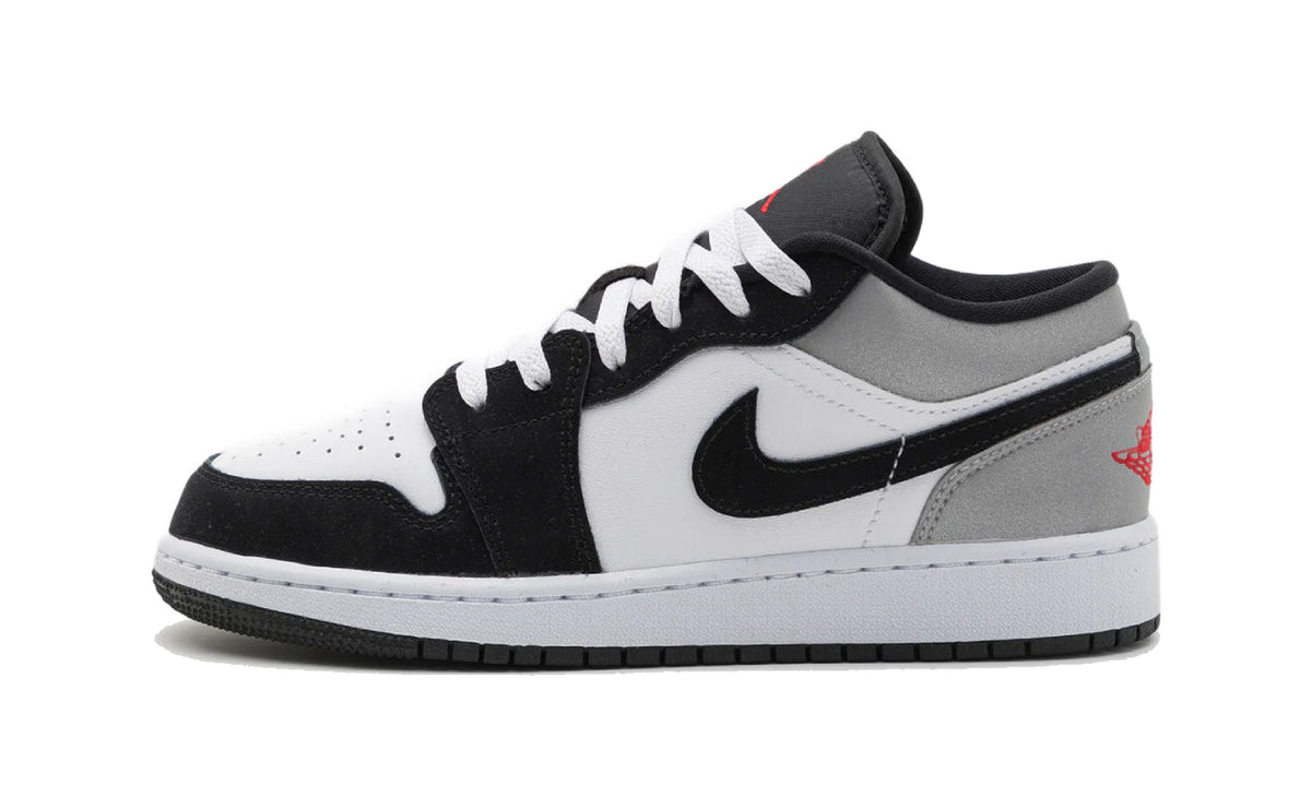 Air Jordan 1 low Fire Red Matte silver HF3188-106 — Vista 1