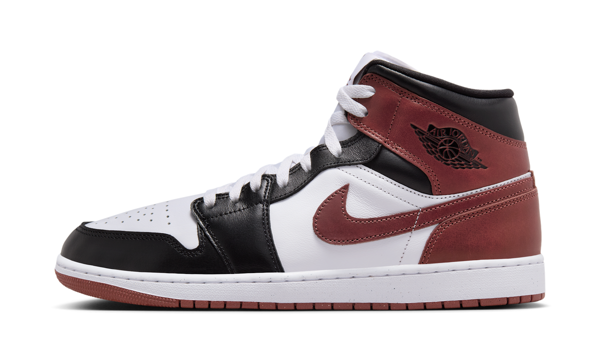 Air Jordan 1 Mid SE Dark Pony (GS) HF3193-102 — Vista 1