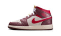 Air Jordan 1 Mid GS Bread, Butter, & Sole HF3196-100 — Vista 1