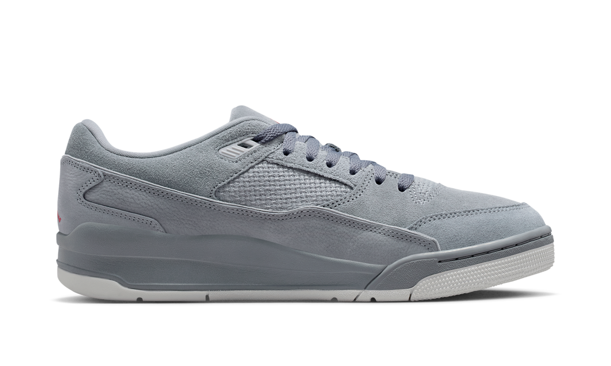 Air Jordan Flight Court Cool Grey Varsity Red HF3255-007 — Vista 2