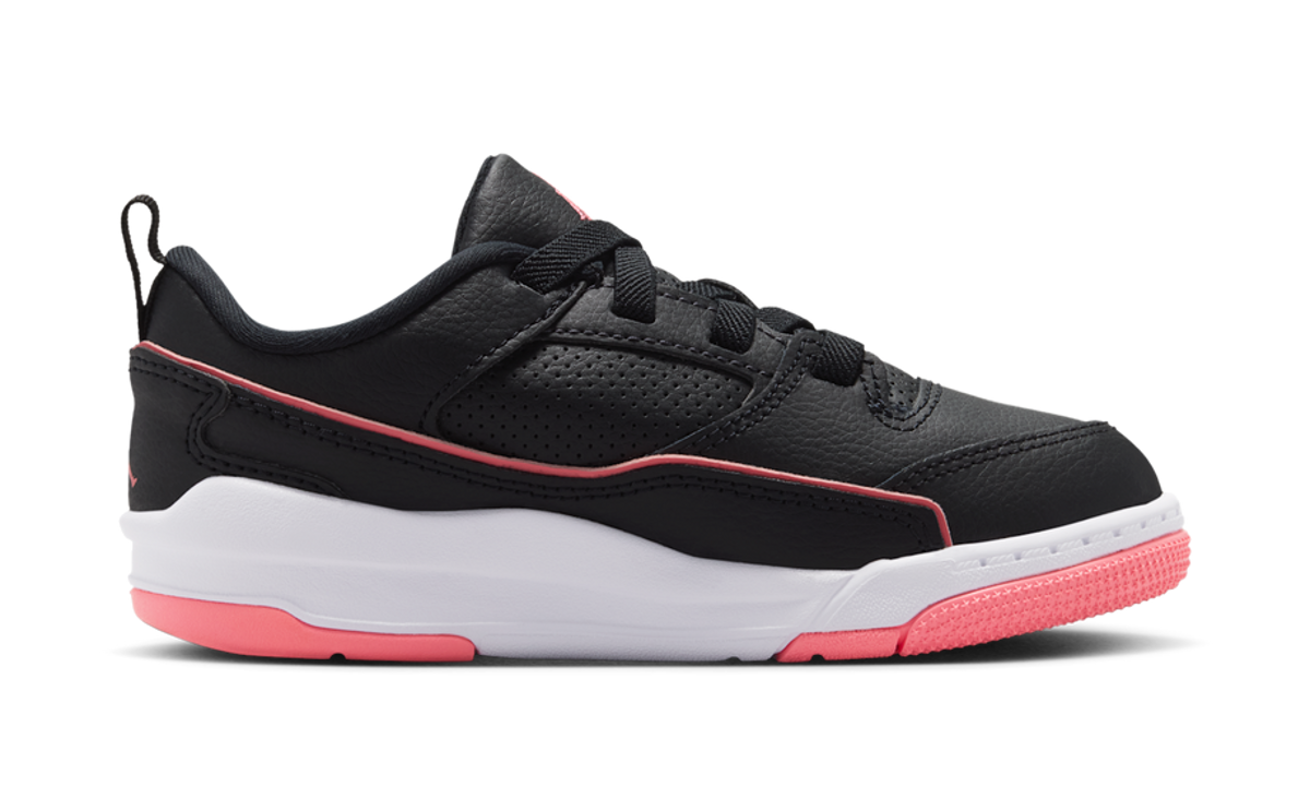 Air Jordan Flight Court Black Pink Gaze (PS) HF3332-009 — Vista 2