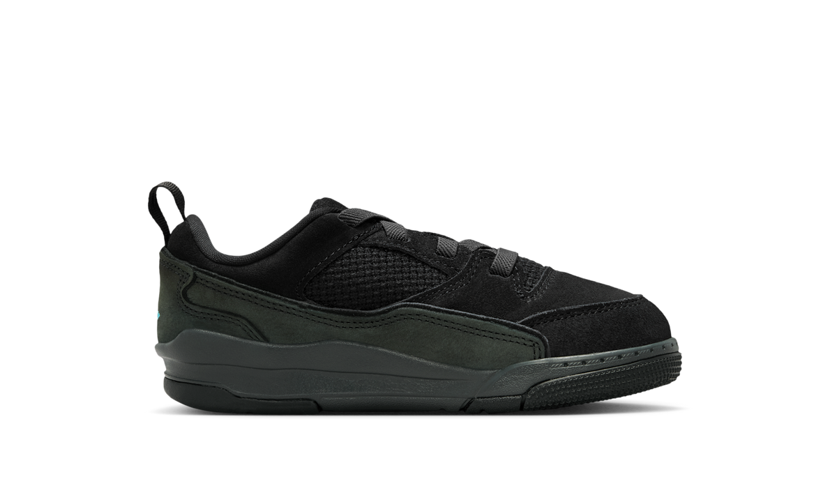Air Jordan Flight Court Black Gamma Blue (PS) HF3332-040 — Vista 2
