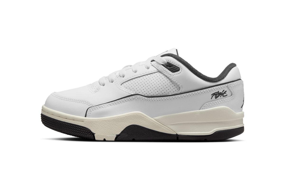 Air Jordan Flight Court White Sail Black (GS) HF3333-100 — Vista 1