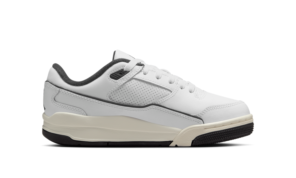 Air Jordan Flight Court White Sail Black (GS) HF3333-100 — Vista 2