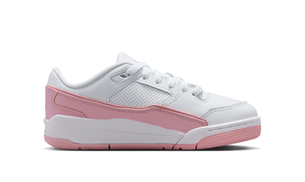 Air Jordan Flight Court White Medium Soft Pink (GS) HF3333-161 — Vista 2