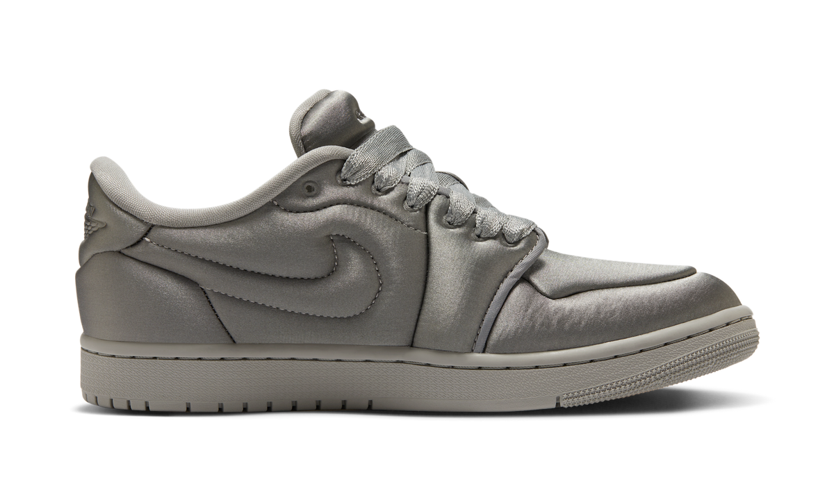 Air Jordan 1 Low Method of Make Satin Medium Grey (Women's) HF3969-002 — Vista 2