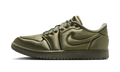 Air Jordan 1 Low Method of Make Satin Medium Olive (Women's) HF3969-201 — Vista 1