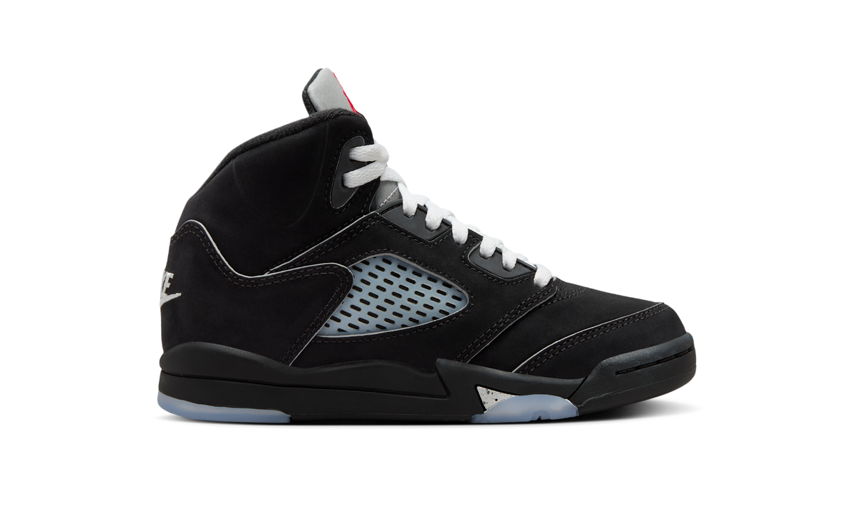 Air Jordan 5 Retro OG Black Metallic Reimagined (PS) HF3978-001 — Vista 2