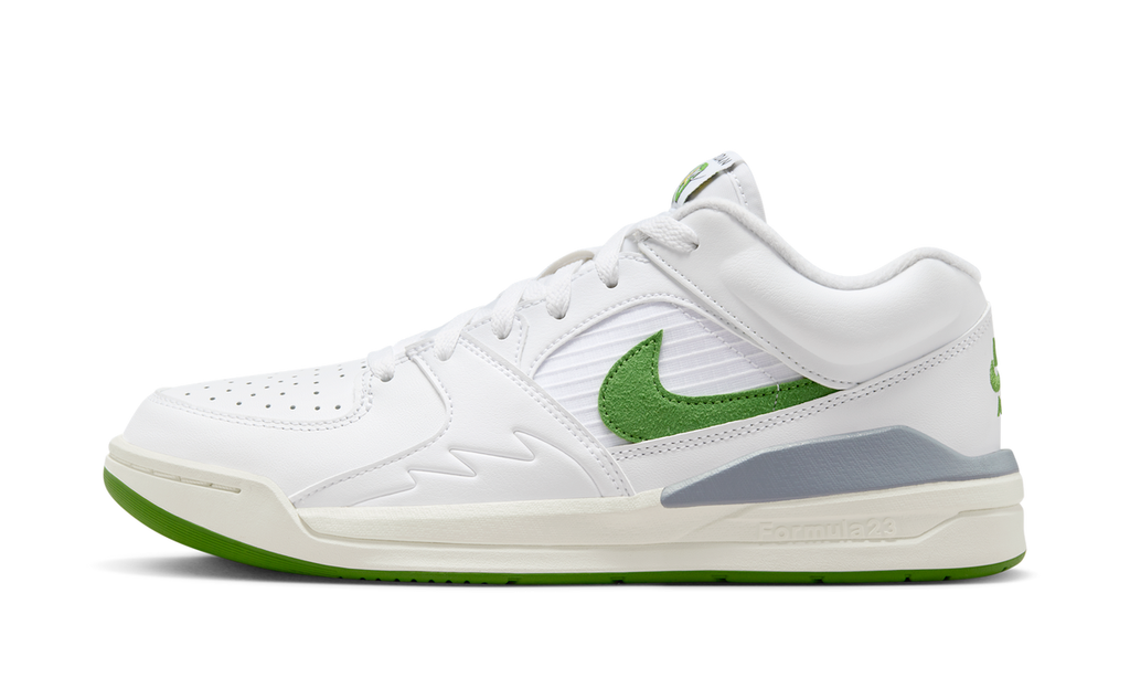 Air Jordan Stadium 90 White Sail Lightning Chlorophyll (Women's) HF4984-100 — Vista 1