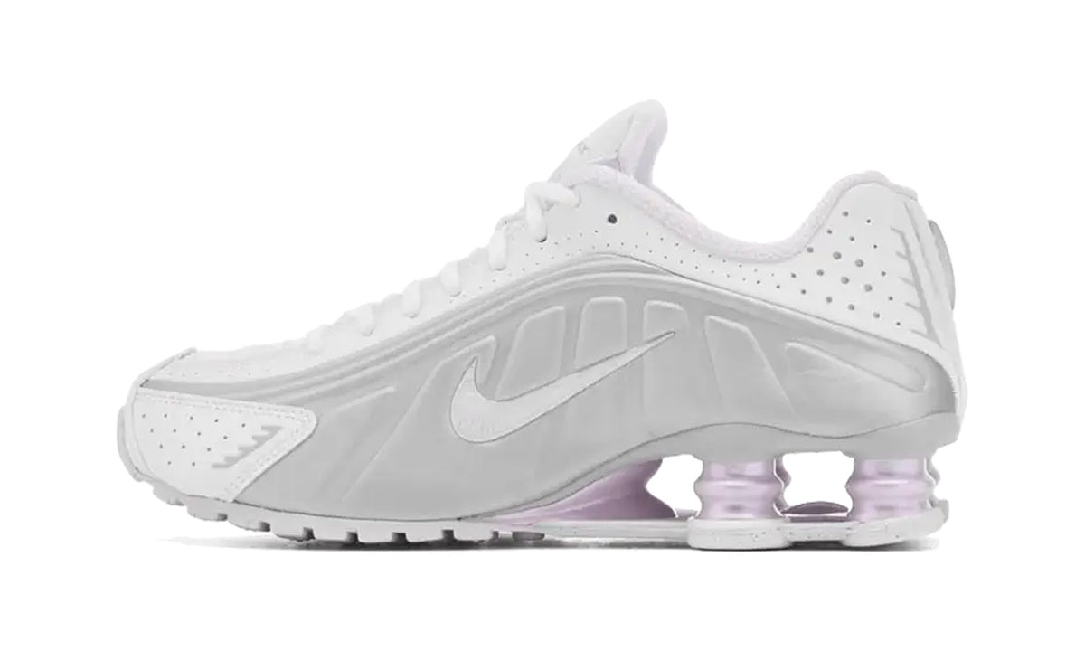 Nike Shox R4 White Metallic Platinum Barely Grape (Women's) — Foto 1
