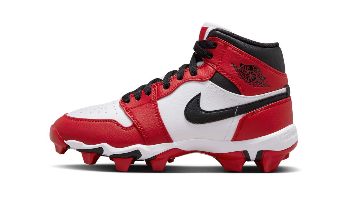 Air Jordan 1 Mid Cleat Chicago (GS) HF6883-106 — Vista 1