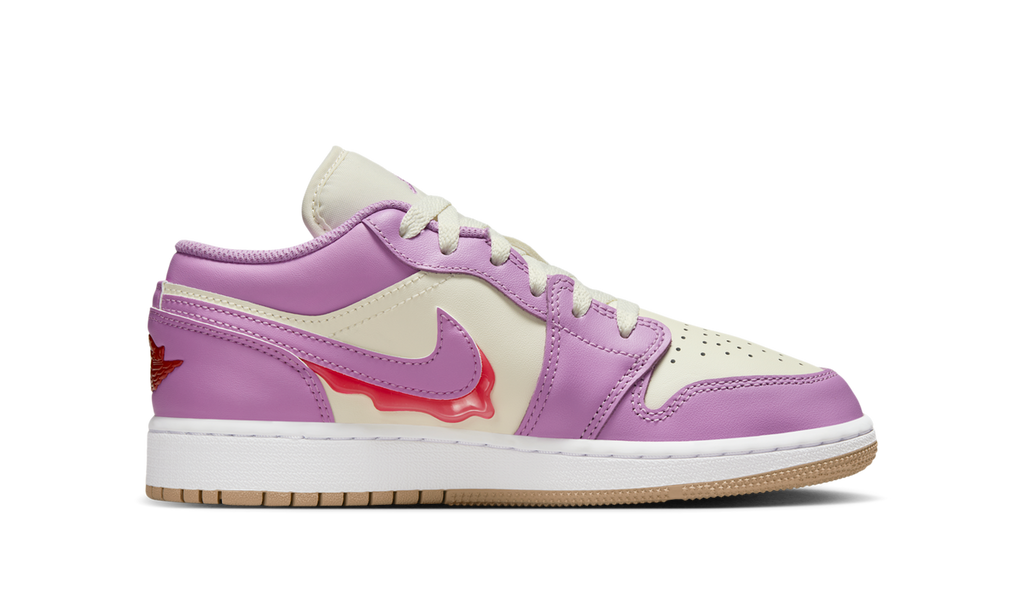 Air Jordan 1 Low SE Peanut Butter & Jelly (GS) HJ5961-500 — Vista 2