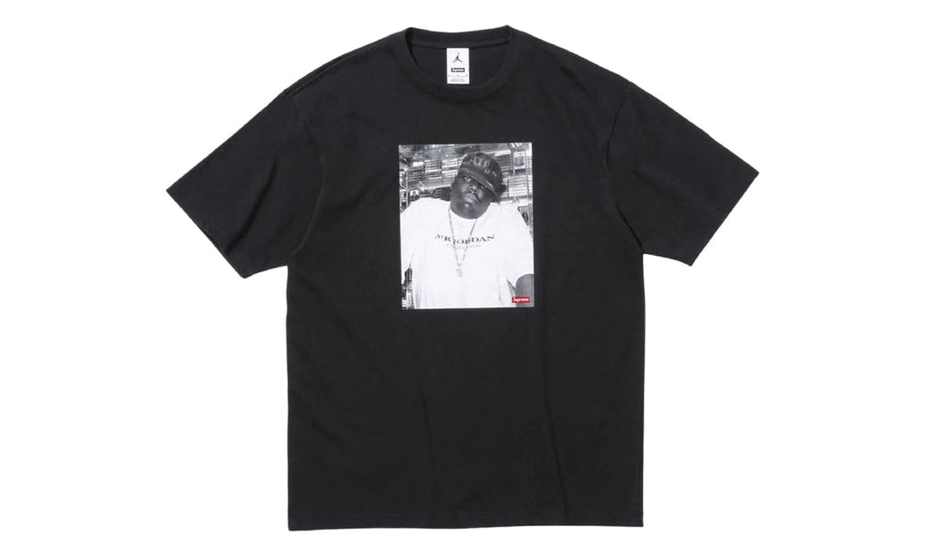 Supreme x Jordan Biggie S/S Top Black