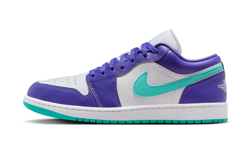 Air Jordan 1 Low SE Psychic Purple Hyper Jade HJ9013-550 — Vista 1