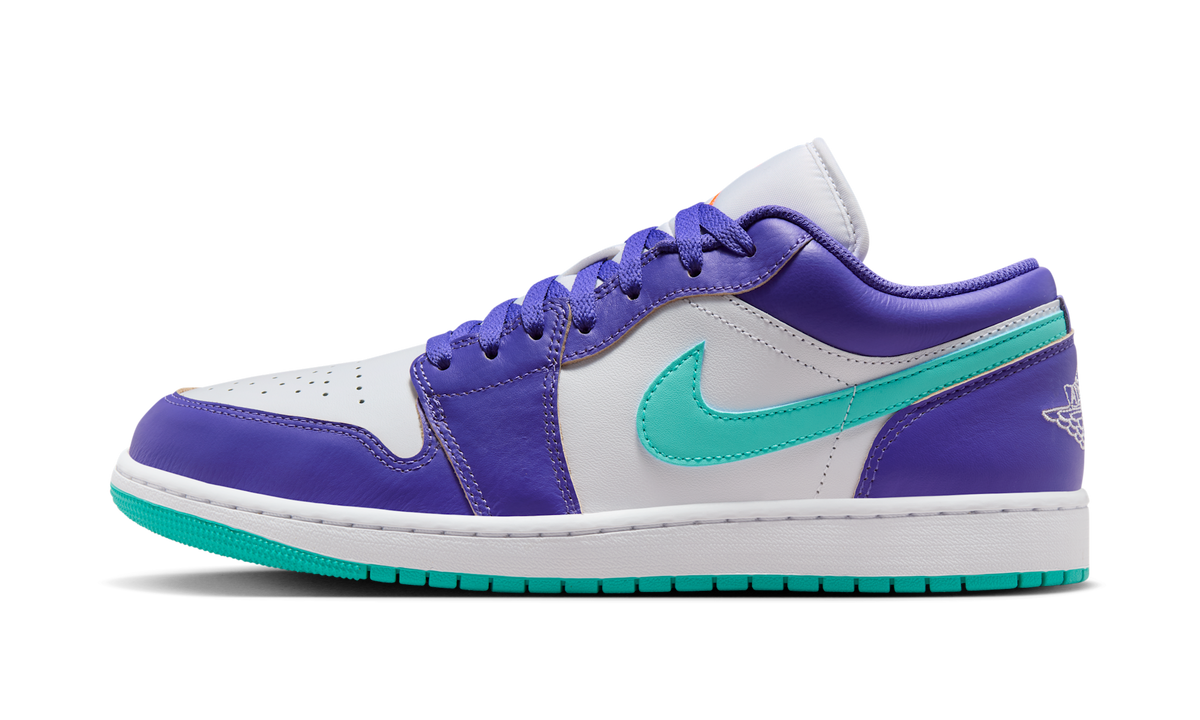 Air Jordan 1 Low SE Psychic Purple Hyper Jade HJ9013-550 — Vista 1
