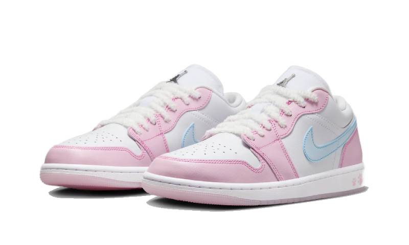 Air Jordan 1 Low SE Paw Print Pink Foam HM3706-141 — Vista 2