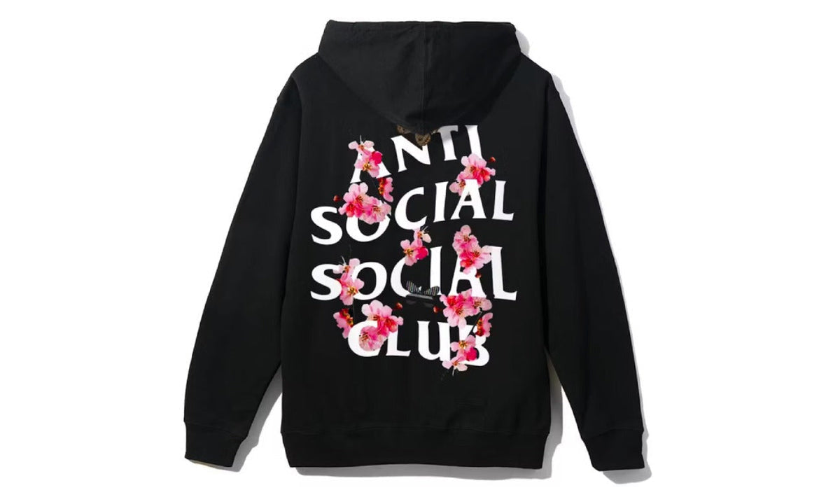 Hoodie Anti Social Social Club Kkoch en negro