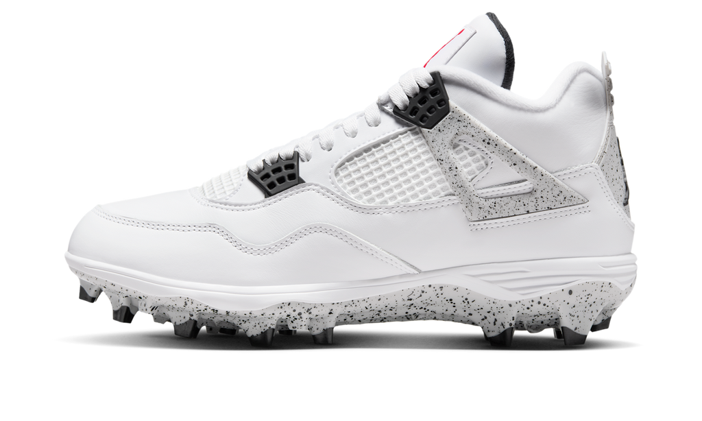 Air Jordan 4 Retro TD Cleat White Cement HQ0207-106 — Vista 1