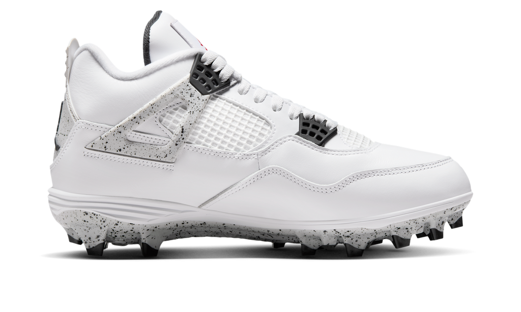 Air Jordan 4 Retro TD Cleat White Cement HQ0207-106 — Vista 2