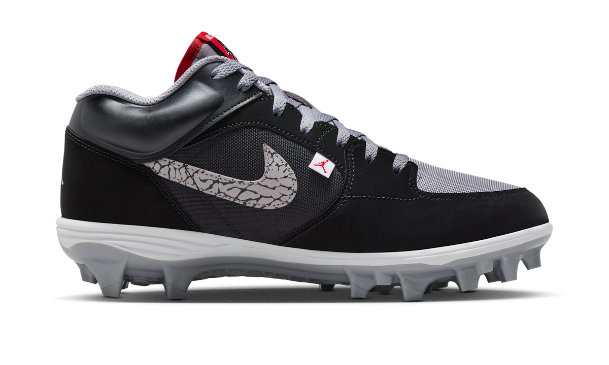 Air Jordan Stadium 90 Low TD Black Cement HQ0210-060 — Vista 2