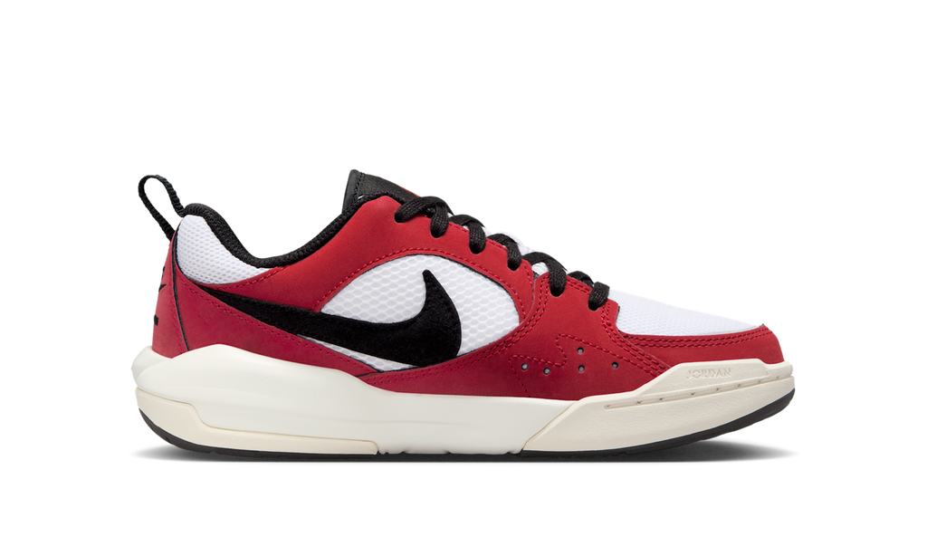 Air Jordan CMFT Era White Varsity Red Sail Black (GS) HQ0506-106 — Vista 2