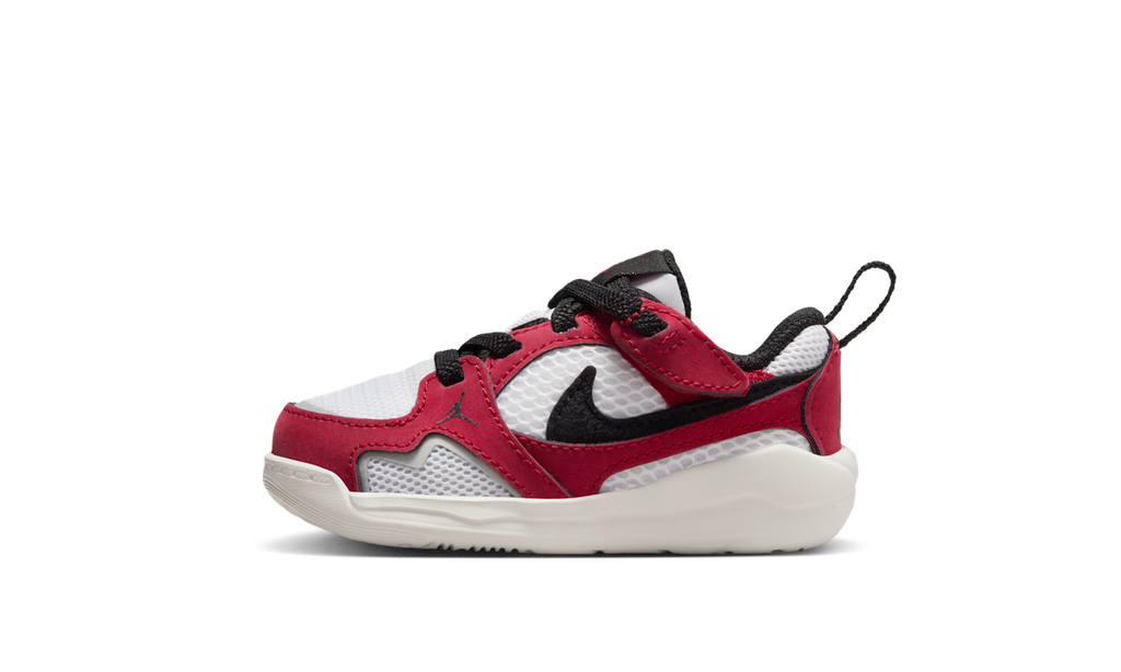 Air Jordan CMFT Era White Varsity Red Sail Black (TD) HQ0508-106 — Vista 1