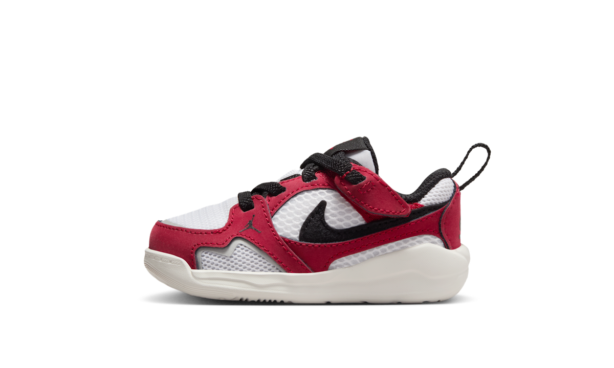 Air Jordan CMFT Era White Varsity Red Sail Black (TD) HQ0508-106 — Vista 1