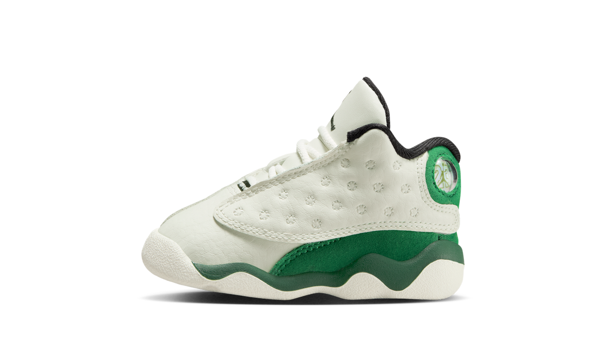 Air Jordan 13 Retro Sail Pine Green (TD) HQ0781-103 — Vista 1