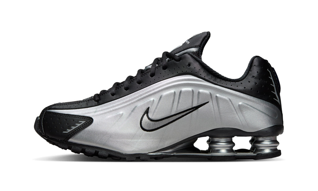 Nike Shox R4 Metallic Silver Black — Foto 1