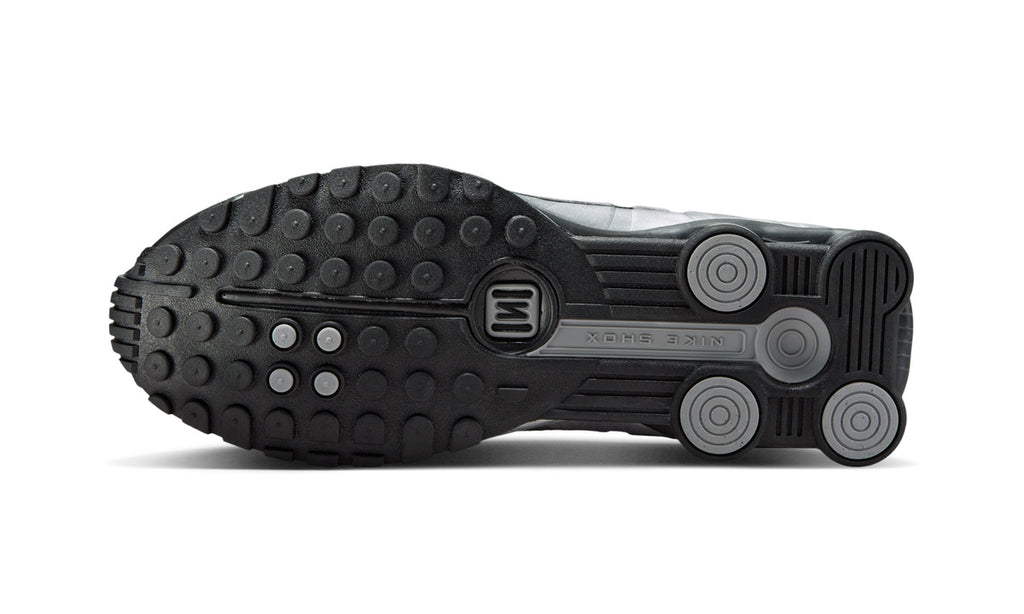 Nike Shox R4 Metallic Silver Black — Foto 2